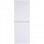 Блокнот Dali в клетку, красный