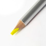 Карандаш-текстовыделитель двухцветный EXPERT Серебро