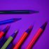 Набор цветных карандашей NEON, 6 цветов бежевый