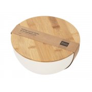 Салатник из натуральных волокон с бамбуковой крышкой «Bowl»