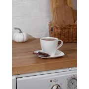 Чайная пара "Аура" белый