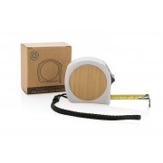 Рулетка Bamboo из переработанного пластика RCS, 5м/19 мм