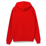 Толстовка на молнии с капюшоном Siverga Heavy, красная (алая) арт. 6927.51