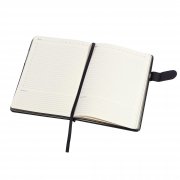 Ежедневник недатированный "Бари", формат А5 черный с серым