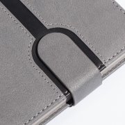 Ежедневник недатированный "Бари", формат А5 серый с черным