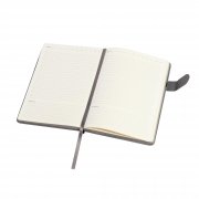 Ежедневник недатированный "Бари", формат А5 серый с черным