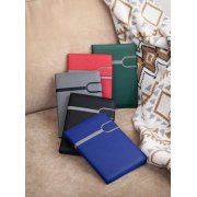 Ежедневник недатированный "Бари", формат А5 зеленый с серым