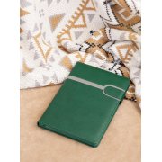 Ежедневник недатированный "Бари", формат А5 зеленый с серым