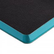 Ежедневник Strap, недатированный, черно-бирюзовый