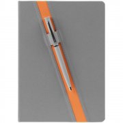 Ежедневник Rubikon, недатированный серо-оранжевый арт. 16208.12 Ежедневник Rubikon, недатированный серо-оранжевый арт. 16208.12