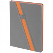 Ежедневник Rubikon, недатированный серо-оранжевый арт. 16208.12 Ежедневник Rubikon, недатированный серо-оранжевый арт. 16208.12