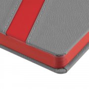 Ежедневник Rubikon, недатированный серо-красный арт. 16208.15 Ежедневник Rubikon, недатированный серо-красный арт. 16208.15