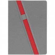 Ежедневник Rubikon, недатированный серо-красный арт. 16208.15 Ежедневник Rubikon, недатированный серо-красный арт. 16208.15