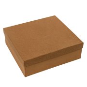 Чайная пара с ложкой (4шт) на подставке "Ксю" в упаковке, 200 мл, фарфор коричневый, белый