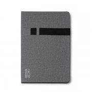Блокнот A5 SIKAS, СЕРО-ЧЕРНЫЙ