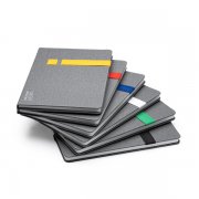 Блокнот A5 SIKAS, СЕРО-ЗЕЛЕНЫЙ арт. NB7971S1226