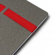 Блокнот A5 SIKAS, СЕРО-КРАСНЫЙ арт. NB7971S160