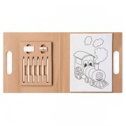 Набор RESOL из 6 карандашей в блокноте арт. HW8069S229