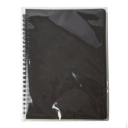 Блокнот на двойной пружине HELIX, 143 х 205 мм, черный, блок в линейку Черный арт. 33901/35