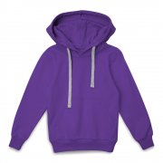 Толстовка с капюшоном детская Kirenga Kids, фиолетовая арт. 11147.78