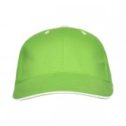 Бейсболка 6-панельная PANEL, Светло- зеленый