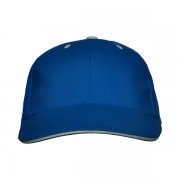 Бейсболка 6-панельная PANEL, Королевский синий