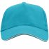 Бейсболка 5-панельная ERIS, Бирюзовый