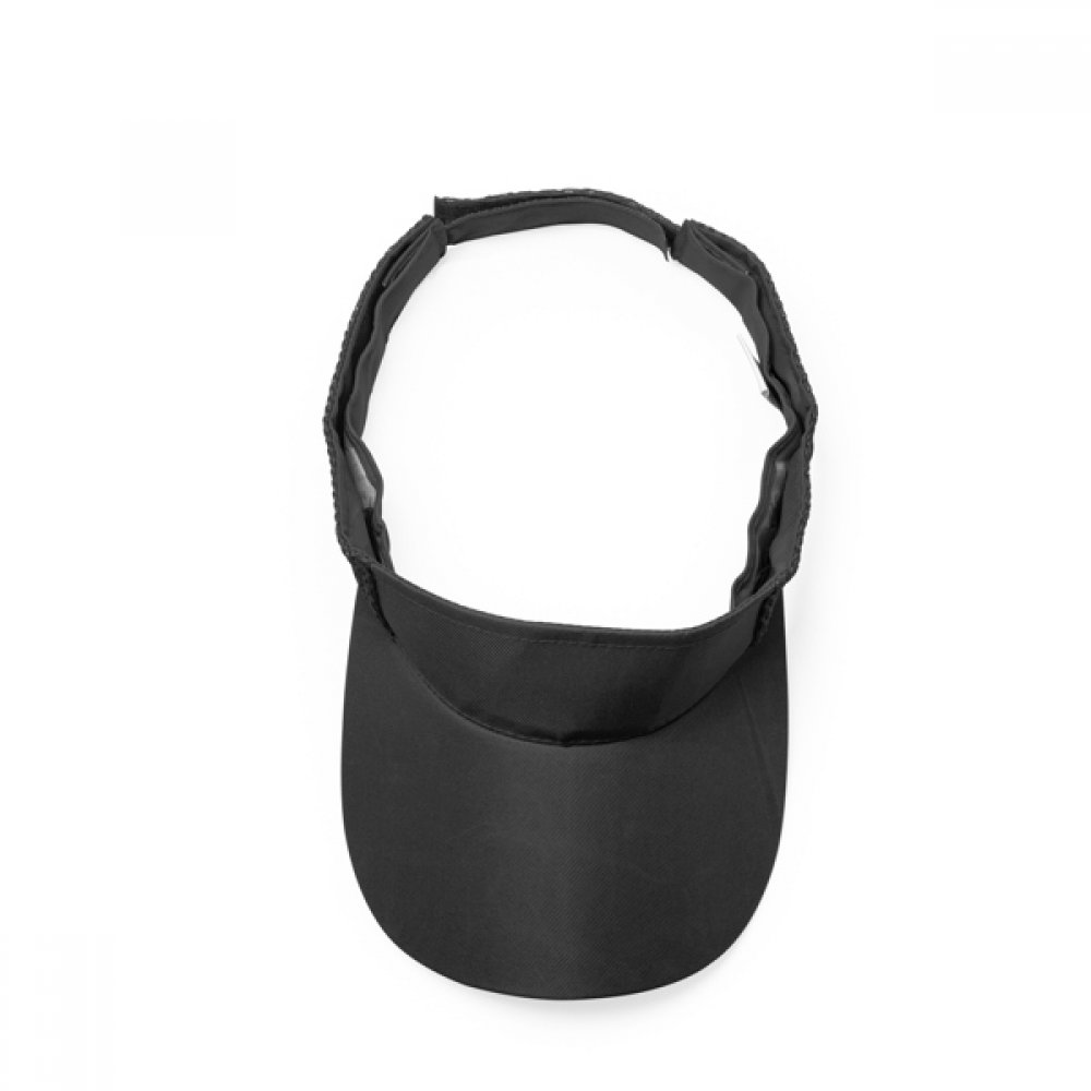 Козырек из мягкой микрофибры WIZER, Черный арт. CP7048S102 Козырек из мягкой микрофибры WIZER, Черный арт. CP7048S102
