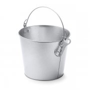 Металлическое ведро QUINTO, Серебро арт. AB4121S1251