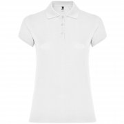 Футболка поло STAR WOMAN женская, БЕЛЫЙ 2XL