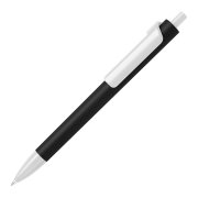 Ручка шариковая FORTE SOFT BLACK, покрытие soft touch Белый