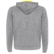 Толстовка FUJI мужская, HEATHER GREY/FLUOR YELLOW M
