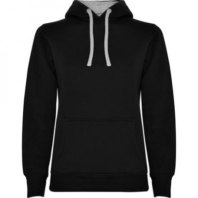 Толстовка URBAN WOMAN женская, ЧЕРНЫЙ/ПЁСТРЫЙ СЕРЫЙ XL арт. SU1068040258