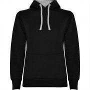 Толстовка URBAN WOMAN женская, ЧЕРНЫЙ/ПЁСТРЫЙ СЕРЫЙ L арт. SU1068030258