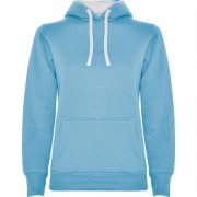 Толстовка URBAN WOMAN женская, НЕБЕСНО-ГОЛУБОЙ/БЕЛЫЙ M