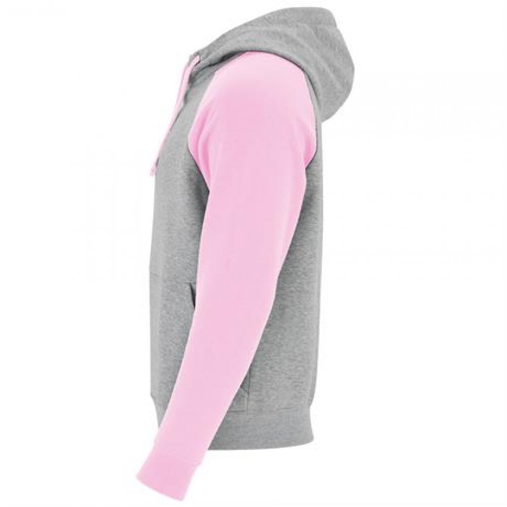 Двухцветное Толстовка BADET унисекс, ПЁСТРЫЙ СЕРЫЙ/СВЕТЛО-РОЗОВЫЙ M арт. SU1058025848 Двухцветное Толстовка BADET унисекс, ПЁСТРЫЙ СЕРЫЙ/СВЕТЛО-РОЗОВЫЙ M арт. SU1058025848