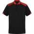 Футболка поло SAMURAI мужская, ЧЕРНЫЙ/КРАСНЫЙ L