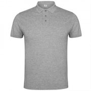 Футболка поло IMPERIUM мужская, ПЁСТРЫЙ СЕРЫЙ XL