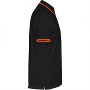 Футболка поло NATION мужская, ЧЕРНЫЙ 2XL арт. PO66400502