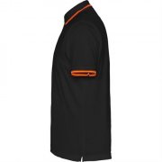 Футболка поло NATION мужская, ЧЕРНЫЙ 2XL арт. PO66400502