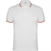 Футболка поло NATION мужская, БЕЛЫЙ 2XL арт. PO66400501