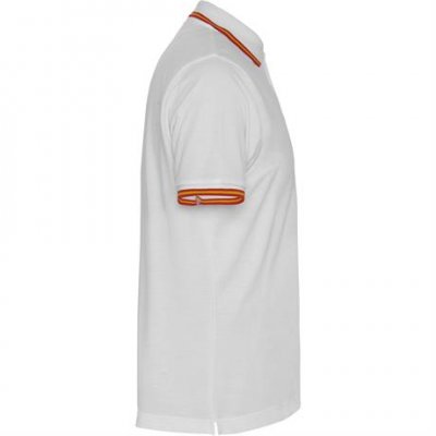 Футболка поло NATION мужская, БЕЛЫЙ 2XL арт. PO66400501