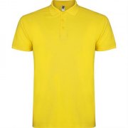 Футболка поло STAR мужская, ЖЕЛТЫЙ 3XL