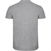 Футболка поло STAR мужская, ПЁСТРЫЙ СЕРЫЙ 2XL арт. PO66380558