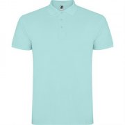 Футболка поло STAR мужская, МЯТНЫЙ ЗЕЛЕНЫЙ S