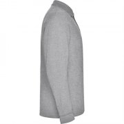 Футболка поло ESTRELLA L/S мужская, ПЁСТРЫЙ СЕРЫЙ 3XL арт. PO66350658