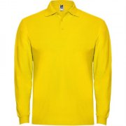 Футболка поло ESTRELLA L/S мужская, ЖЕЛТЫЙ 3XL арт. PO66350603