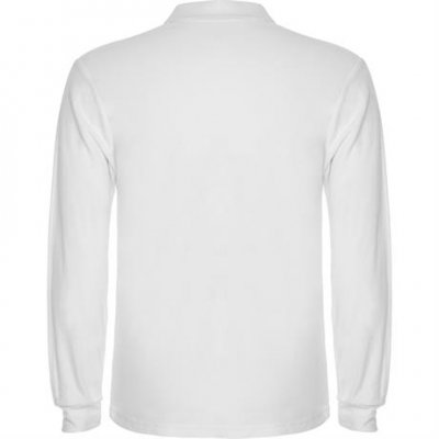 Футболка поло ESTRELLA L/S мужская, БЕЛЫЙ 3XL