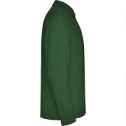 Футболка поло ESTRELLA L/S мужская, БУТЫЛОЧНЫЙ ЗЕЛЕНЫЙ 2XL