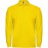 Футболка поло ESTRELLA L/S мужская, ЖЕЛТЫЙ 2XL